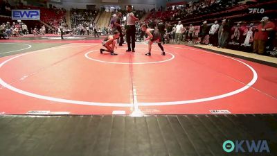 91 lbs Rr Rnd 3 - Raylin Reyes, Sperry Wrestling Club vs Savannah Carrasco, HURRICANE WRESTLING ACADEMY