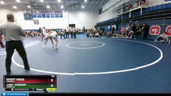 120 lbs 3rd Place Match - Wyatt Weiss, Central vs Cody Dunham, Sheridan