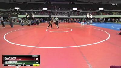 National 3-5 HWT Round 1 - Isaac Yates, Riverheads Middle School vs Jaxon Cross, Poquoson Athletic Association