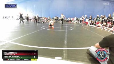 96 lbs Round 1 (4 Team) - Eli Anderson, Firebird Elite vs Hayden Wilson, OpenMats Wrestling Club