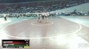 6A-150 lbs Cons. Round 3 - Levi Dawson, Sandy vs Parker Yutzie, Roseburg