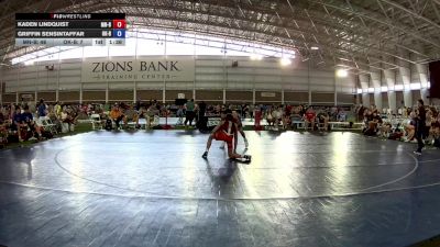 113 lbs Kaden Lindquist, Minnesota Blue vs Griffin Sensintaffar, Oklahoma Outlaws Blue