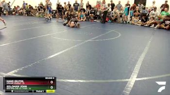 115 lbs Round 6 (8 Team) - Luke Young, Steller Trained vs Soloman John, New England All Stars