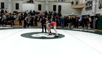 190 lbs Quarterfinal - Logan Desmarais, New Bedford vs Fletcher Rinke, Bridgewater-Raynham