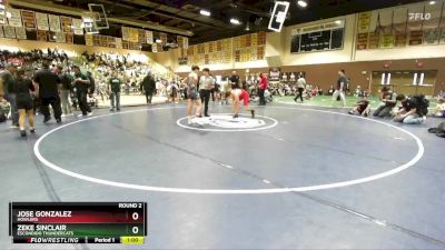 149 lbs Round 2 - Jose Gonzalez, Howlers vs Zeke Sinclair, Escondido Thundercats