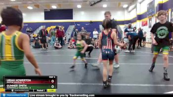 45 lbs Round 4 (6 Team) - Landry Gaddist, Summerville Takedown vs LeAnna Drook, Gaston Grizzles