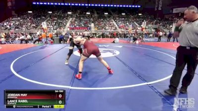 3A-190 lbs Quarterfinal - Jordan May, Riverton vs Lance Rabel, Buffalo