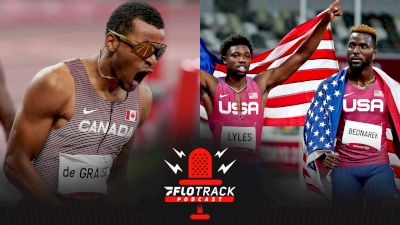 Andre de Grasse Breaks Up USA Sweep In Olympic 200m Final