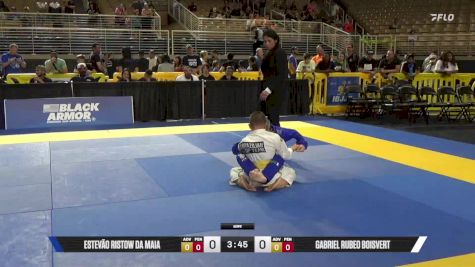 Gabriel Rubeo Boisvert vs Estevão Ristow Da Maia 2025 Pan Kids Jiu-Jitsu IBJJF Championship