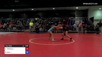 108 lbs Consolation - Cecilia Williams, MI vs Sterling Dias, NV