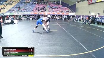 165 lbs Semis & 3rd Wb (16 Team) - Chase Luensman, Upper Iowa vs Tyler Collins, Nebraska-Kearney