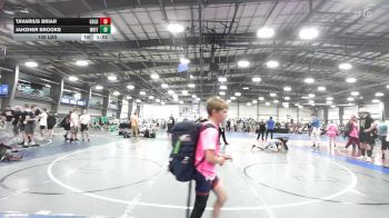 135 lbs Rr Rnd 3 - Tavarius Briar, Gold Standard Wrestling - MS vs Jahzher Brooks, Whitted Trained National Dual Team - MS