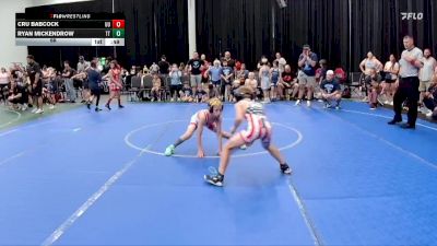 68 lbs Round 1 (6 Team) - Ryan Mickendrow, Triumph Trained vs Cru Babcock, Upstate Uprising