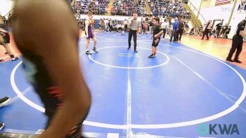 100 lbs Round Of 16 - John Lee Fields, Tahlequah Wrestling Club vs Sebastion Watkins, Vian Wrestling Club