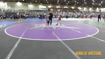 110 lbs Consi Of 8 #1 - Gunnar Crook, Eagle Peak Wrestling vs Kingston Perez, Rebel Wrestling Club