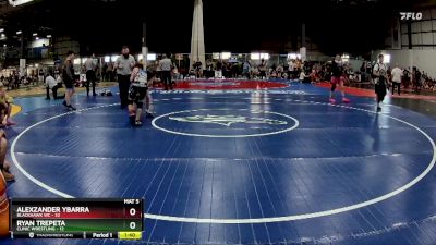 90 lbs Finals (4 Team) - Alexzander Ybarra, BLACKHAWK WC vs Ryan Trepeta, CLINIC WRESTLING