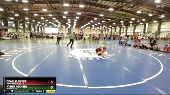 88 lbs Rd# 2 10:30am Friday - Ryder Ascherl, PA Gold vs Czarlie Diffee, SouthWest Elite