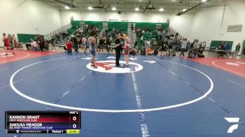 150 lbs Cons. Semi - Kannon Grant, Cody Wrestling Club vs Sakiusa Meador, Big Piney Pinners Wrestling Club