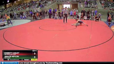 62 lbs Cons. Round 4 - Everett Cagley, Red Devil Mat Club vs Zephyr Neylon, Mat Sense