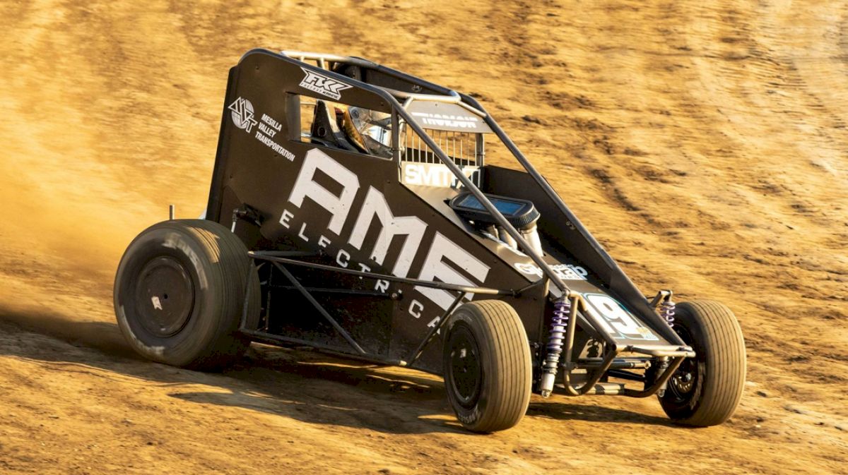 Thorson Thumps Bridgeport USAC Midget Field