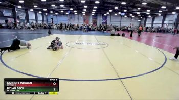 68 lbs Rd# 5- 3:45pm Friday Final Pool - Garrett Whalen, M2TCNJ vs Dylan Deck, PA Silver