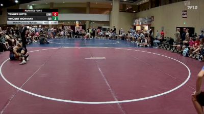 120 lbs Round 5 (6 Team) - Vincent Morvant, Alabama Elite Red vs Tanner Kitts, Crossroads Wrestling