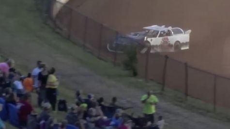 Freddie Carpenter Hard Crash at West Virginia Motor Speedway