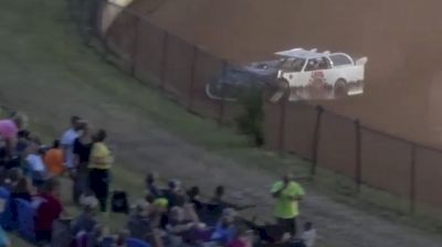 Freddie Carpenter Hard Crash at West Virginia Motor Speedway