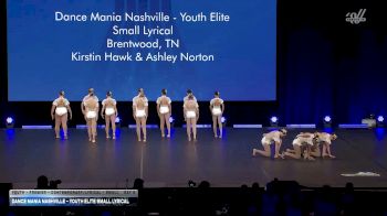 Dance Mania Nashville - Youth Elite Small Lyrical [2026 Youth - Premier - Contemporary/Lyrical - Small Day 2] 2026 UCA & UDA All Star Nationals