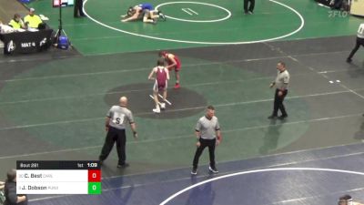 117 lbs Round Of 32 - Christian Best, Carlisle vs Joshua Dobson, Punxsutawney