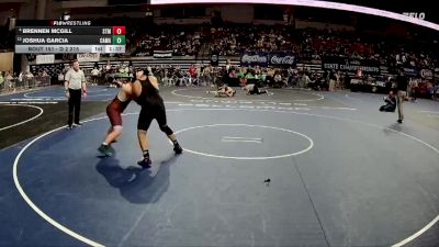 D 2 215 lbs Champ. Round 2 - Joshua Garcia, Caddo Magnet vs Brennen McGill, St. Thomas More