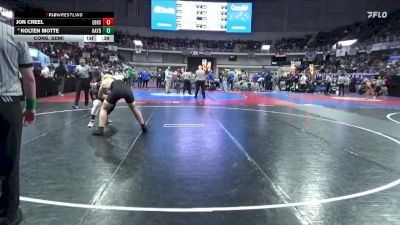 5A 215 lbs Cons. Semi - Kolten Motte, Hayden vs Jon Creel, Elberta HS