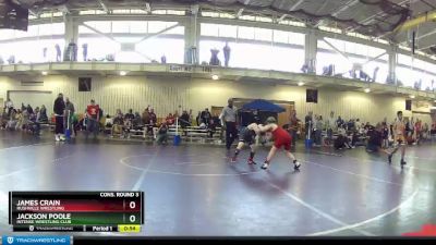 93 lbs Cons. Round 3 - James Crain, Rushville Wrestling vs Jackson Poole, Intense Wrestling Club