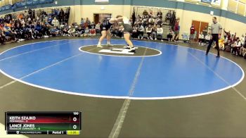 190 lbs Quarters & Wb (16 Team) - Keith Szajko, Mishawaka vs Lance Jones, Franklin Community