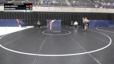 130 lbs Quarterfinal - Jacob Lawrence, Stewartstown vs Boden Burch, Penn Valley