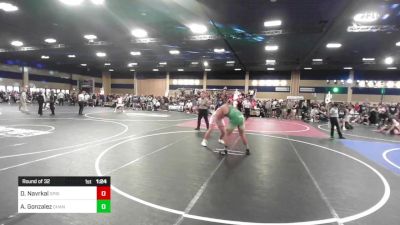 285 lbs Round Of 32 - Delbert Navrkal, Spring Valley HS vs Andres Gonzalez, Channel Island HS