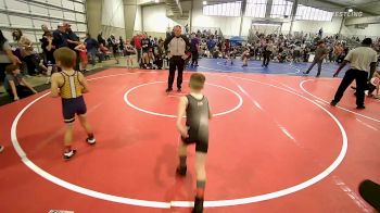 58 lbs Round Of 16 - Robert Frey, Norman Grappling Club vs Brecham Nelson, Team Tulsa Wrestling Club