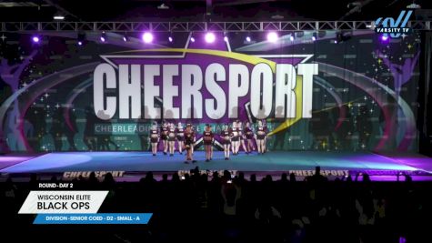 Wisconsin Elite - Black Ops [2024 L4 Senior Coed - D2 - Small - A Day 2] 2024 CHEERSPORT National All Star Cheerleading Championship
