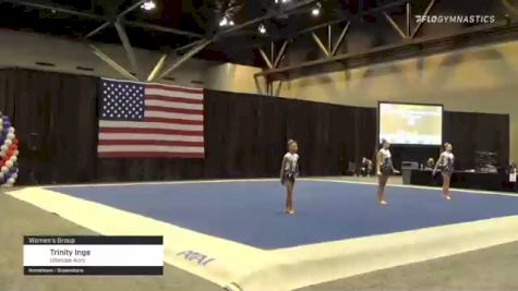 Trinity Inge - Women's Group, Ultimate Acro - 2021 USA Gymnastics Championships