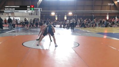 145 lbs 5th Place - Lance Bordeleau, Doughboy vs Nate Keller, Immaculata