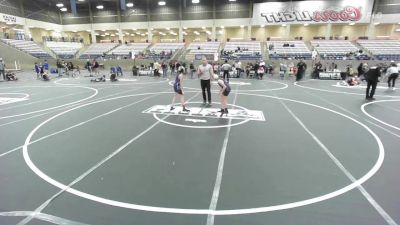 80 lbs Rr Rnd 1 - Kinlee Bice, West Texas Grapplers vs Zaybri Curiel, West Texas Grapplers