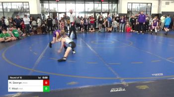 80 lbs Round Of 16 - Maddex George, Villa Rica Wrestling Club vs Forrest West, Roundtree Wrestling Academy