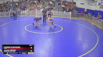 97 lbs Round 2 - Lauren Echeverria, COWA vs Sophia Rivera, Salem Elite Mat Club