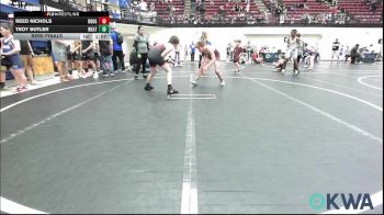 110 lbs Semifinal - Reed Nichols, Rough Riders vs Troy Butler, Weatherford Youth Wrestling
