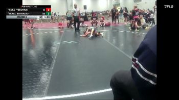 50 lbs Round 5 - Luke **Beckius, Nebraska Elite vs Isaac Estrada**, Top Rank Hammers