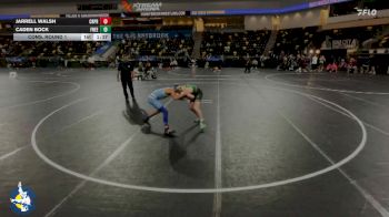 106 lbs Cons. Round 1 - Jarrell Walsh, Creighton Preparatory School vs Caden Bock, Freedom