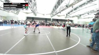 150-I lbs Consi Of 16 #2 - Patrick Carnevale, None vs Zachary Russell, Black Sheep WC