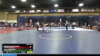 145 lbs Cons. Round 4 - Jonathan Schacht, Cheyenne Mountain vs Cole Dowling, Pueblo County