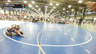 132 lbs Rr Rnd 3 - Chase Williams, BAWA GOLD - HSB vs Bradyn Volz, ICE Wrestling Gold - HSB
