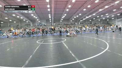113 lbs Rr Rnd 2 - Xavier Bernthal, NC United Select - HSB vs Jake Welsh, University Hawks Wrestling Club - HSB